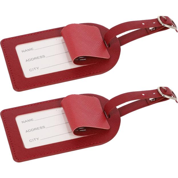 Бирка для валізи (2 шт) Travelite ACCESSORIES/Red TL000045-10