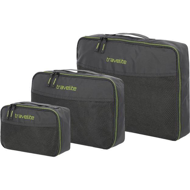 Набір органайзерів для багажу Travelite ACCESSORIES/Anthracite TL000334-04