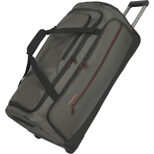 Дорожня сумка на колесах Travelite CROSSLITE 5.0/Dark Olive TL092901-86 (Велика)