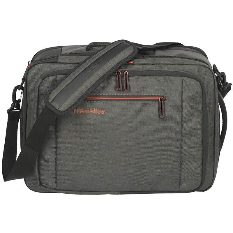 Дорожній рюкзак-сумка Travelite CROSSLITE 5.0/Dark Olive TL092904-86