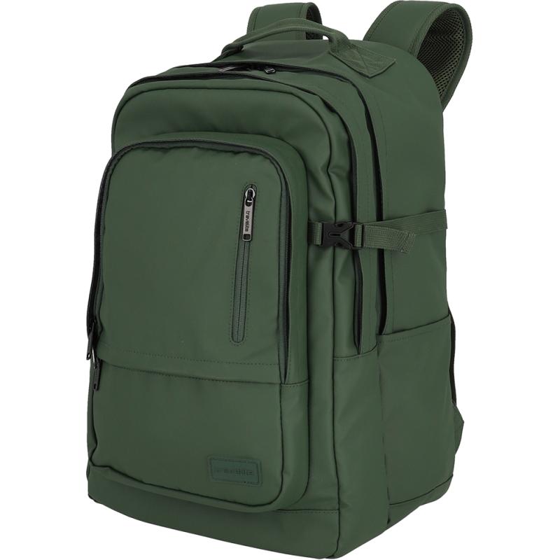 Дорожній рюкзак для ноутбука 15,6 Travelite BASICS/Olive Green TL096305-86