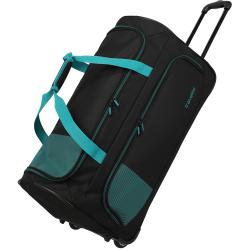 Дорожня сумка на колесах Travelite BASICS Black-Petrol TL9000277-02