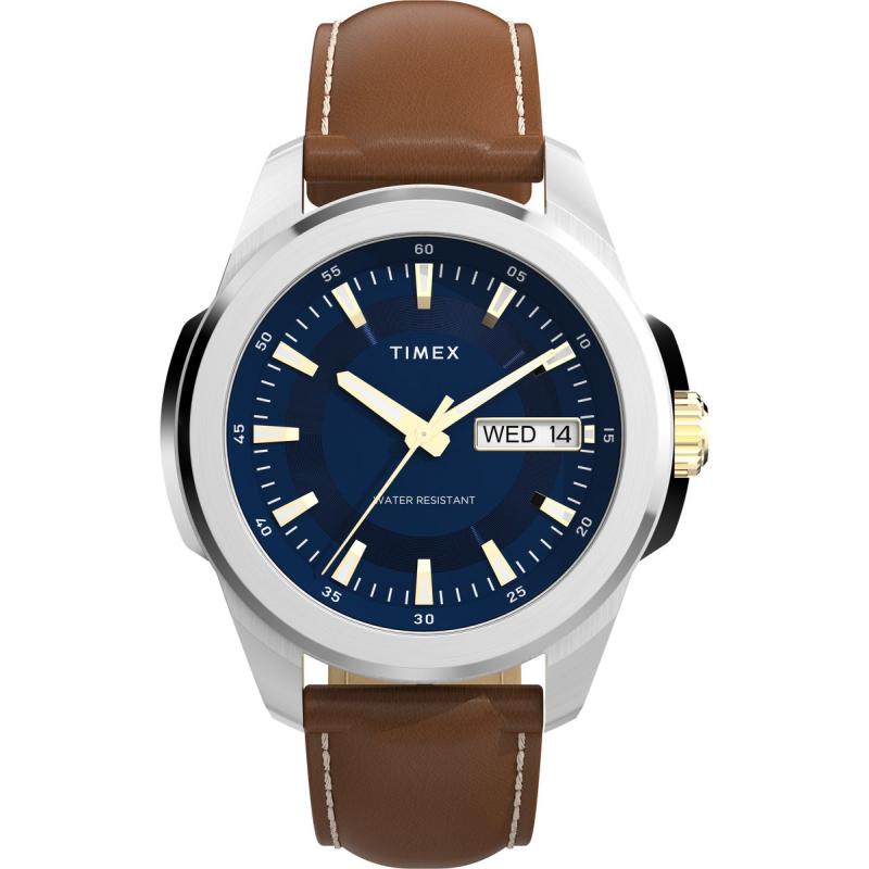 Чоловічий годинник Timex ESSEX AVENUE Day Date Tx2y38100