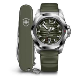 Чоловічий годинник Victorinox Swiss Army I.N.O.X. Automatic V242017.1 + ніж Spartan