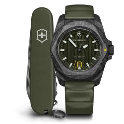 Чоловічий годинник Victorinox Swiss Army I.N.O.X. Automatic V242021.1 + ніж Spartan