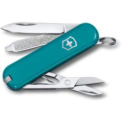 Швейцарський складаний ніж 58мм Victorinox CLASSIC SD Mountain Lake 0.6223.23