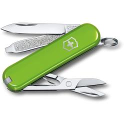 Швейцарський складаний ніж 58мм Victorinox CLASSIC SD Smashed Avocado 0.6223.43