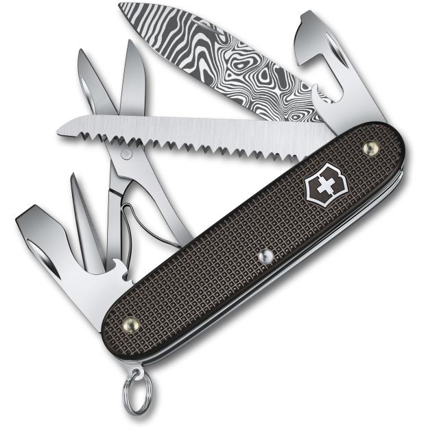 Швейцарский складной нож 93мм Victorinox FARMER X Damast 0.8271.J24