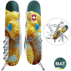 Швейцарський складаний ніж 91мм Victorinox MOUNTAINEER ANIMAL 1.3743.7.F1050pw