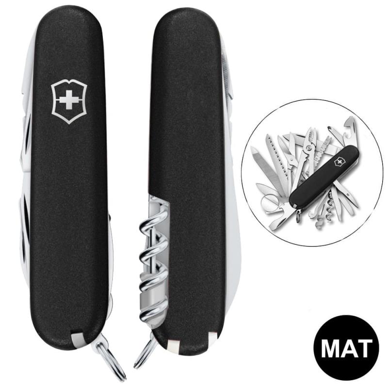 Швейцарський складаний ніж 91мм Victorinox SWISSCHAMP MAT 1.6795.3.M0007p
