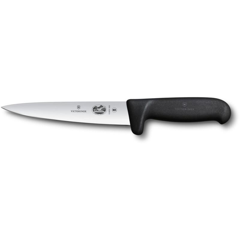 Універсальний ніж для м'яса 16 см Victorinox FIBROX Safety Grip 5.5603.16M