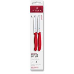 Набір серейторних ножів 11 см для томатів Victorinox SWISS CLASSIC (2 ножі) 6.7831.2C1
