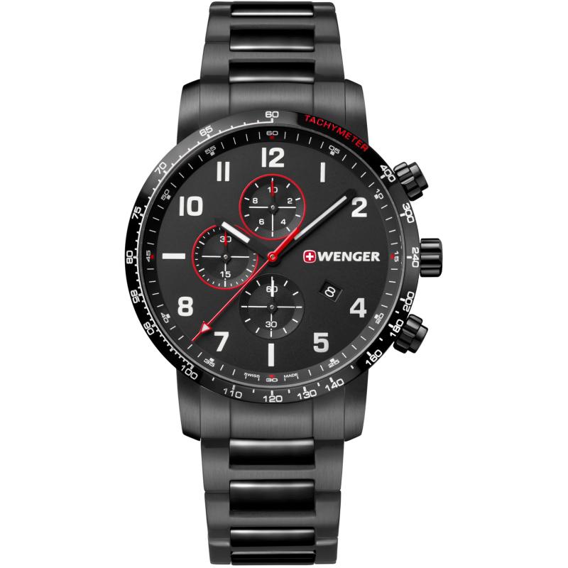 Чоловічий годинник Wenger ATTITUDE Chrono W01.1543.115