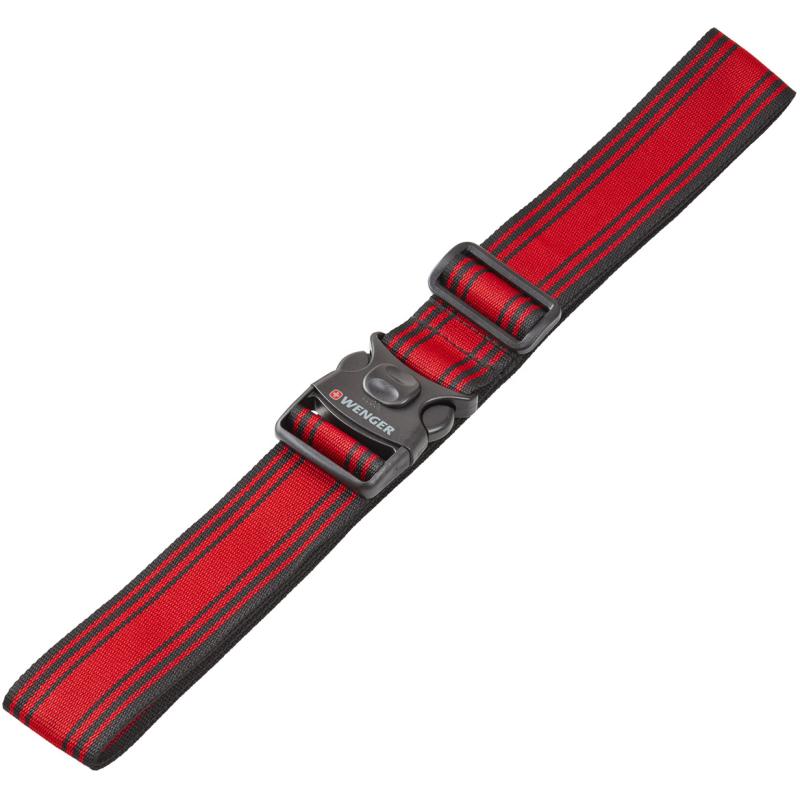 Ремінь для багажу Wenger TRAVEL ACCESSORIES Black-Red Wt604597