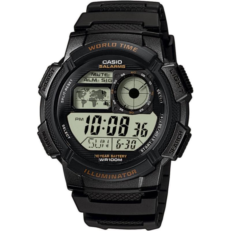 Чоловічий годинник Casio STANDARD Digital Cwae-1000w-1avef