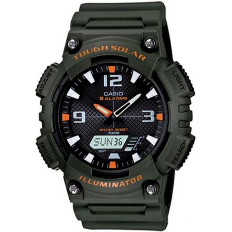 Чоловічий годинник Casio STANDARD COMBI Solar AQ-S810W-3AVDF