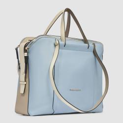 Сумка для ноутбука 14″ Piquadro CIRCLE (W92) Blue-Beige BD4574W92_AZBE2