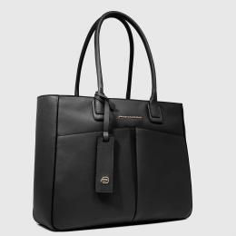 Жіноча сумка Piquadro ASHLEY (W134) Black BD6461W134_N