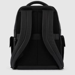 Рюкзак для ноутбука 15,6″ Piquadro MODUS RESTYLING (MOS) Black CA3444MOS_N