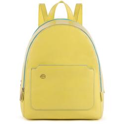 Рюкзак з відділенням для iPad Piquadro BLUE SQUARE (B2) L.Yellow CA4327B2_G6