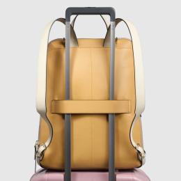 Рюкзак для ноутбука 15,6″ Piquadro CIRCLE (W92) Yellow-Beige CA6216W92_GBE