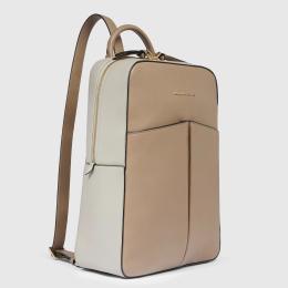 Женский рюкзак для ноутбука 14″ Piquadro ASHLEY (W134) Beige CA6455W134_BE