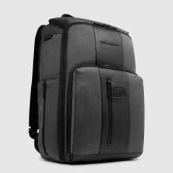 Дорожній рюкзак Piquadro Brief (BR) Grey-Black CA6648BR2_GRN