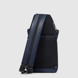Сумка-слінг Piquadro HARPER (AP) Blue-Dark Brown CA6784AP_BLUTM