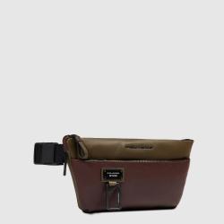 Сумка на пояс Piquadro HARPER (AP) Green-Brown CA6881AP_VETM