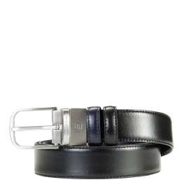 Ремінь двосторонній Piquadro CINTURA Black-Blue CU3255C11_NB