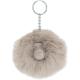 Брелок Kipling POMPOM MONKEY Grey Metallic (29E)