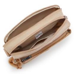 Сумка Kipling ABANU M Sparkled Beige (5DV)