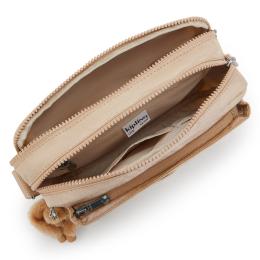 Сумка Kipling ABANU M Sparkled Beige (5DV)