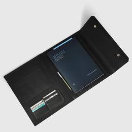 Папка з блокнотом A4 Piquadro CIRCLE (W92) Black PB6476W92_N