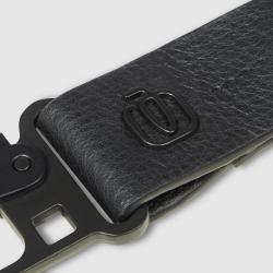 Брелок з карабіном Piquadro RUSSEL (W137) Black PC6846W137_N