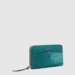 Жіноче портмоне Piquadro ASHLEY (W134) Teal PD1515W134R_OT