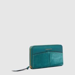 Жіноче портмоне Piquadro ASHLEY (W134) Teal PD1515W134R_OT