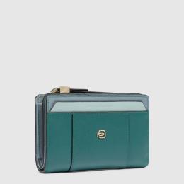 Портмоне Piquadro CIRCLE (W92) Teal-Light Blue PD6661W92R_OTAV