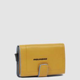 Картхолдер с выдвижным механизмом Piquadro ATLAS (S138) Yellow PP5649S138R_G