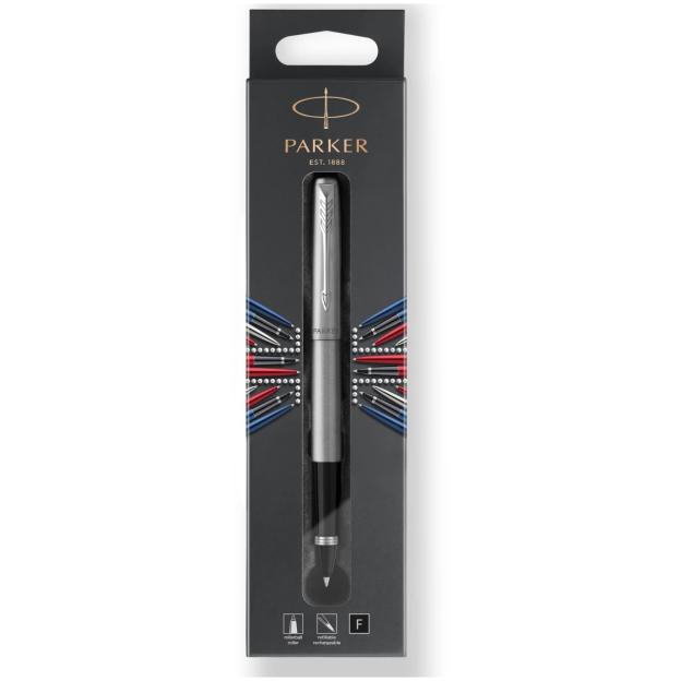 Ручка ролерна Parker JOTTER Stainless Steel CT RB у коробці LONDON