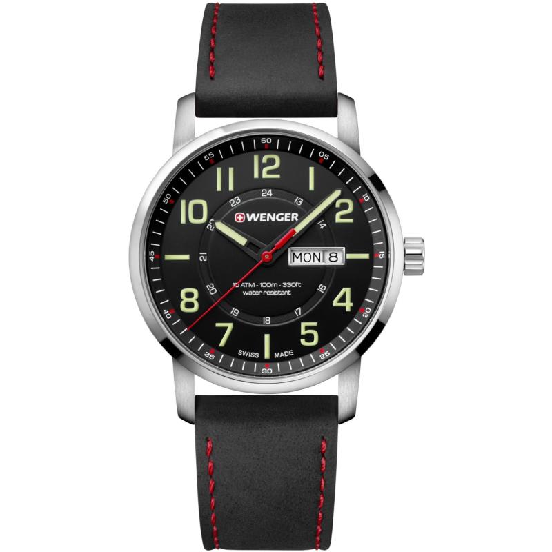 Чоловічий годинник Wenger ATTITUDE Day Date W01.1541.101