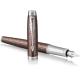 Ручка перьевая Parker IM Premium Brown CT FP F