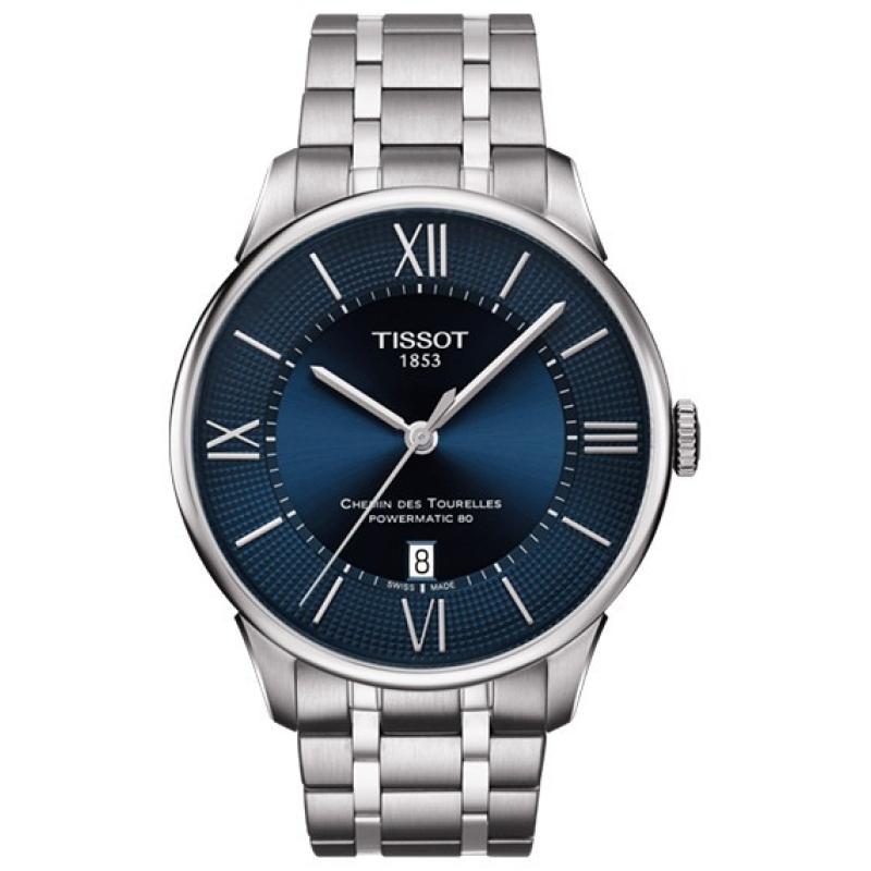 Чоловічий годинник Tissot CHEMIN DES TOURELLES Powermatic 80 T099.407.11.048.00
