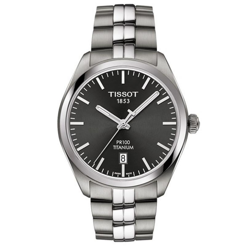 Чоловічий годинник Tissot PR100 Titanium T101.410.44.061.00