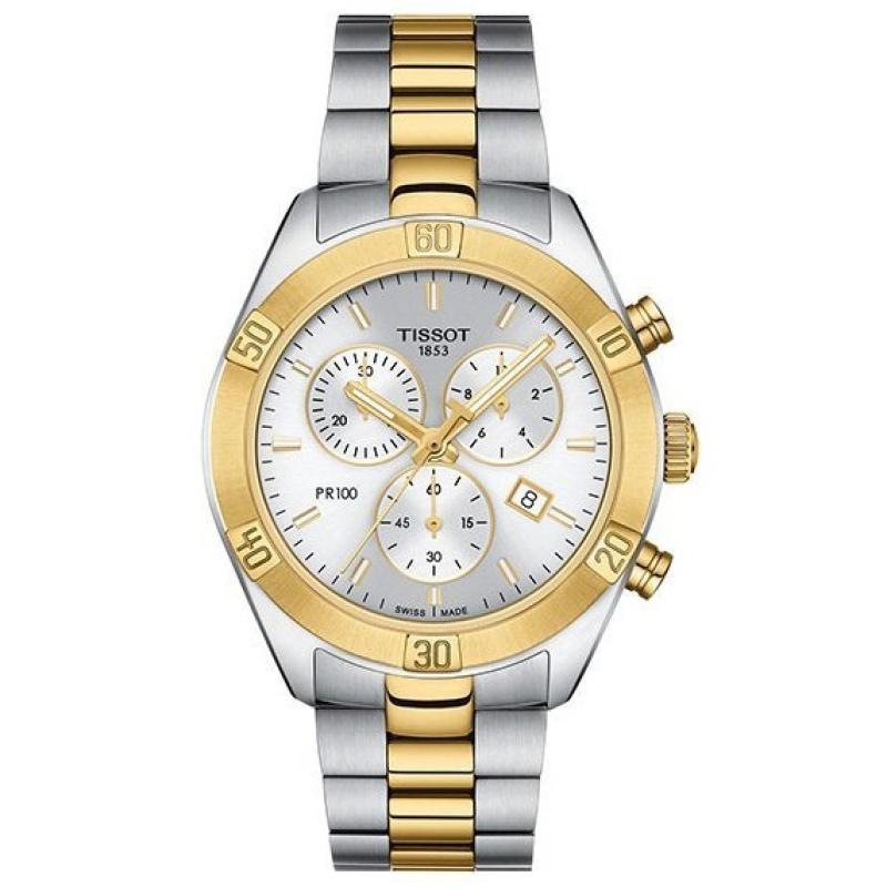 Жіночий годинник Tissot PR100 Sport Chic Chrono T101.917.22.031.00