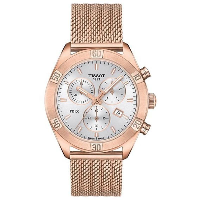 Жіночий годинник Tissot PR100 Sport Chic Chrono T101.917.33.031.00
