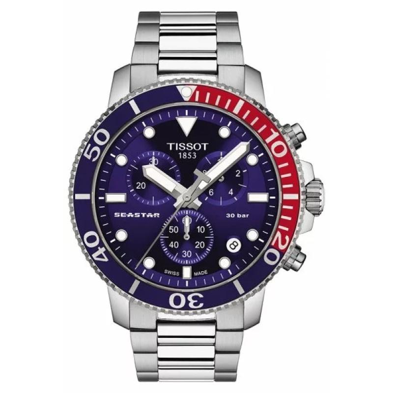 Чоловічий годинник Tissot SEASTAR 1000 Chrono T120.417.11.041.03