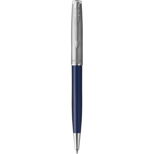 Ручка шариковая Parker SONNET Essentials Metal & Blue Lacquer CT BP