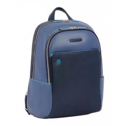 Рюкзак для ноутбука 14″ Piquadro BLUE SQUARE (B2) Blue-Blue CA3214B2_BLBL