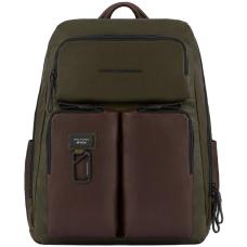 Рюкзак для ноутбука Piquadro HARPER (AP) Green-Brown CA3349AP_VETM